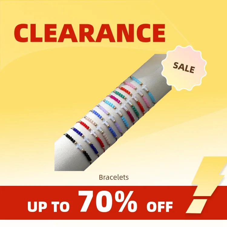 Clearance_12pcs Bohemian Style Woven Cross Bracelet Set, Suitable For Men And Women's Jewelry Gifts_Continuous updates