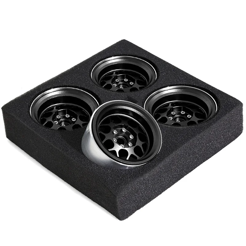 Opony do modeli samochodów zdalnie sterowanych YSUN-RC, metalowe koła, akcesoria do tuningu samochodów zdalnie sterowanych