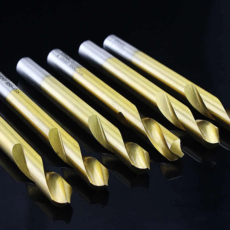 M35 HSS Cobalt-Containing Spot Drill Set 90 Degree Positioning Center Drill for Lathe Stainless Steel Processing 2.0-20