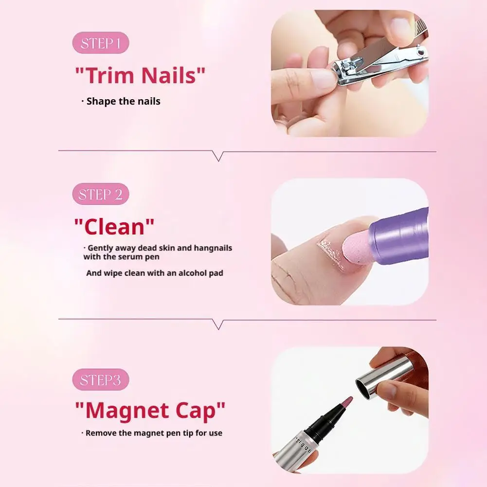 7-in-1 Cat-Eye-Nagelgel-Stift mit eingebautem Magnet und pflegendem Serum für die Fingerspitzenpflege, langanhaltend glänzendes Nagelkunst-Maniküre-Werkzeug – Detail 16