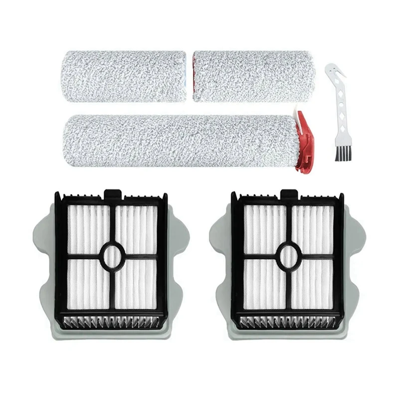 

X17A 2025 NEW-2Set Fit For Roborock Dyad Pro Vacuum Cleaner Main Brush Roller Hepa Filter Spare Parts Accessory