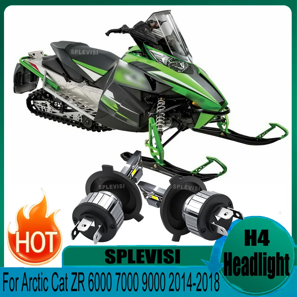 

Plug and Play h4 led motorcycle headlight Long-Term Quality Assurance For Arctic Cat ZR 6000 7000 9000 2014 2015 2016 2017 2018