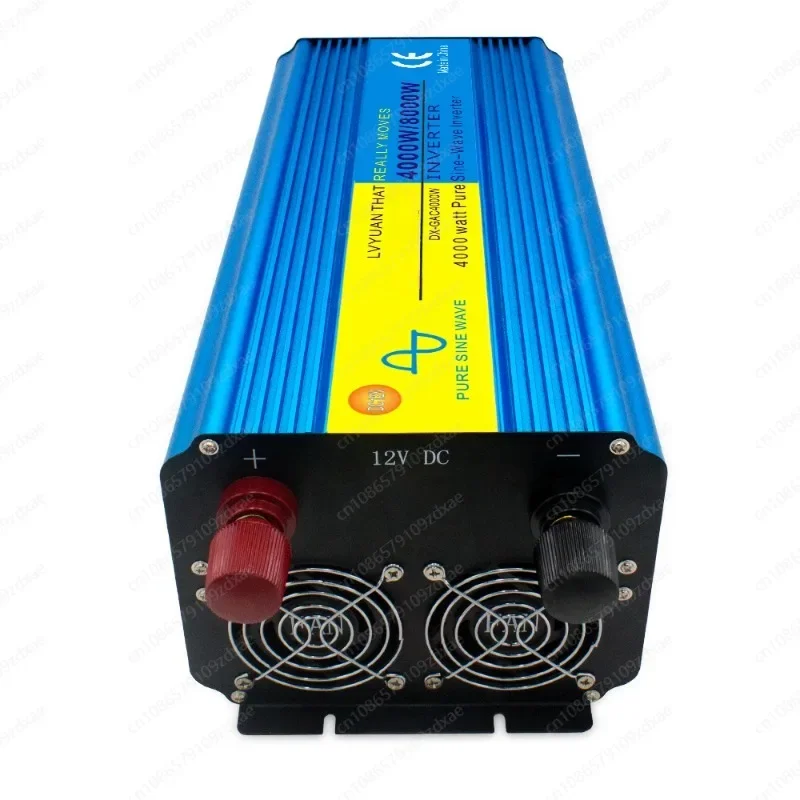 Pure Sine Wave Power Inverter 4000W/8000W DC 12V 24V 48V To AC 110V 127V 220V Remote Control Solar Car Inverter Converter