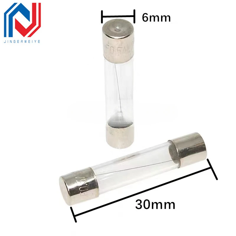 100PCS 5*20MM GLASS Quick Blow FUSE 6*30 Fast Blow insurance tube 5X20MM 6X30 250V 0.1A/0.5A/1A/2A/3A/4A/5A/6A/7A/8A/10A/15A/20A