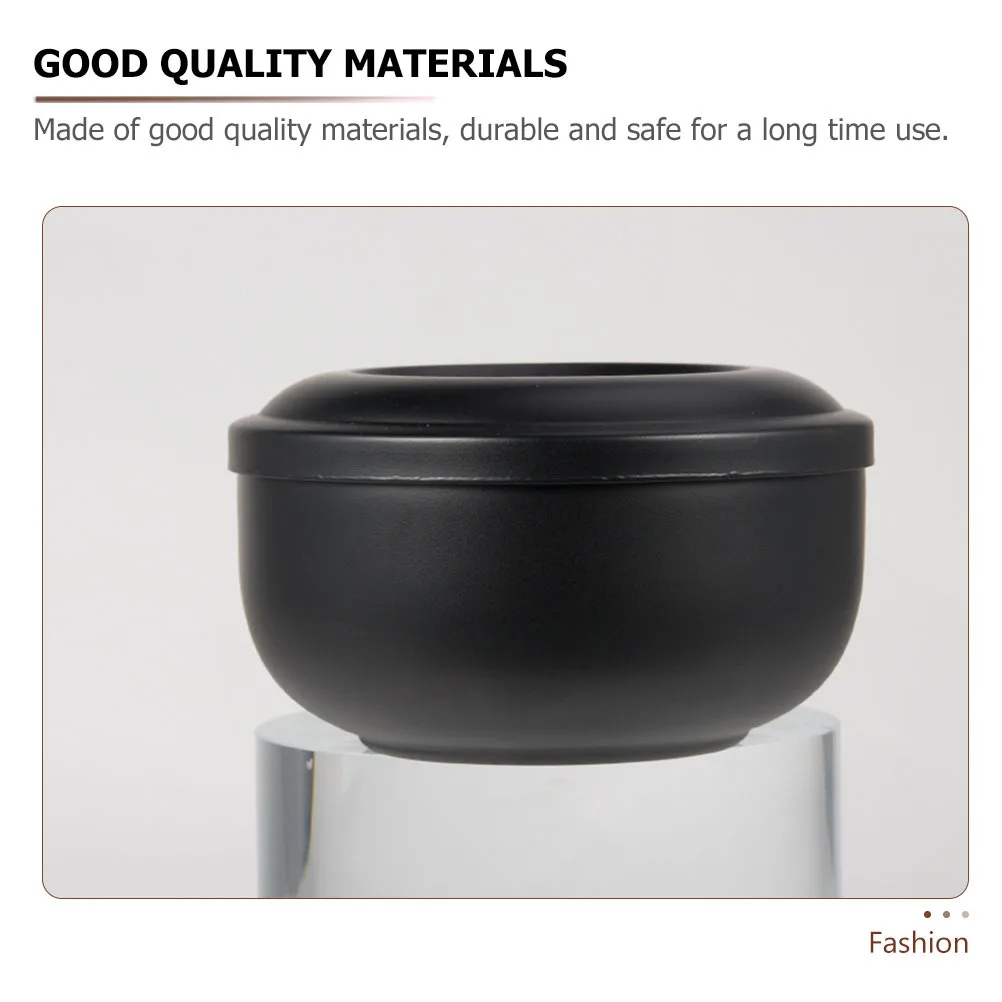 

1Pcs Stainless Steel Shaving Bowl Durable Men Use Foaming Lid Container Rich Delicate Foam Home Barber Tool Shaving Foaming Bowl