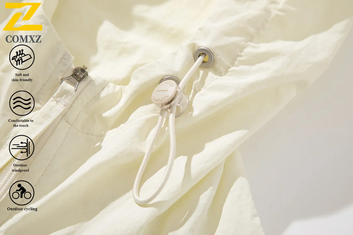 سترة بغطاء للرأس صيفية للرجال من الحرير الجليدي للحماية من الأشعة فوق البنفسجية بعامل حماية من الأشعة فوق البنفسجية 50 + معطف واقي من الشمس رفيع للغاية وجيد التهوية لصيد الأسماك في الهواء الطلق #3