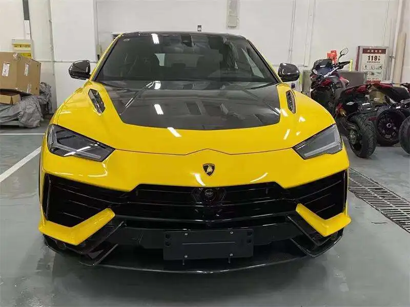 High Quality P Series Carbon Fiber Engine Hood for Lamborghini Urus 23 Years High Performance Durability Includes Bolts New