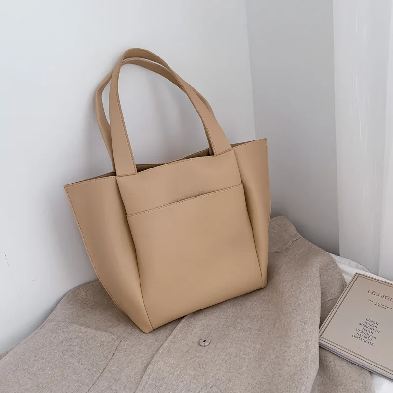 Borse Tote da donna alla moda, ultime marche estive, borsa a tracolla di grande capacità, morbida pelle PU, borse Shopper leggere