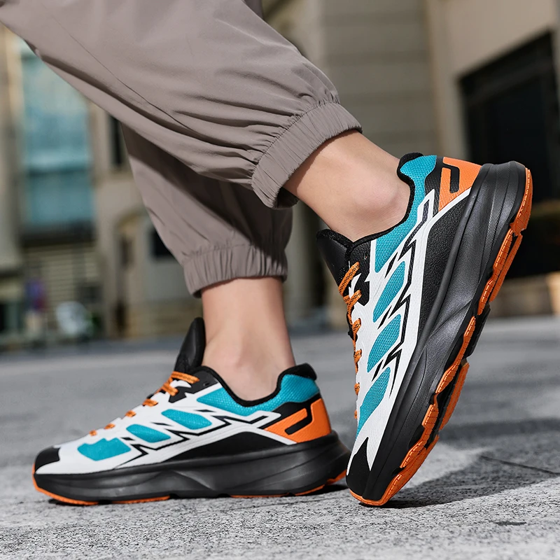 

2025 Hot Selling Casual Running Shoes Men'S Outdoor Sports Shoes Neutral Anti Slip Breathable Walking Sports Men'S Shoes 39-46
