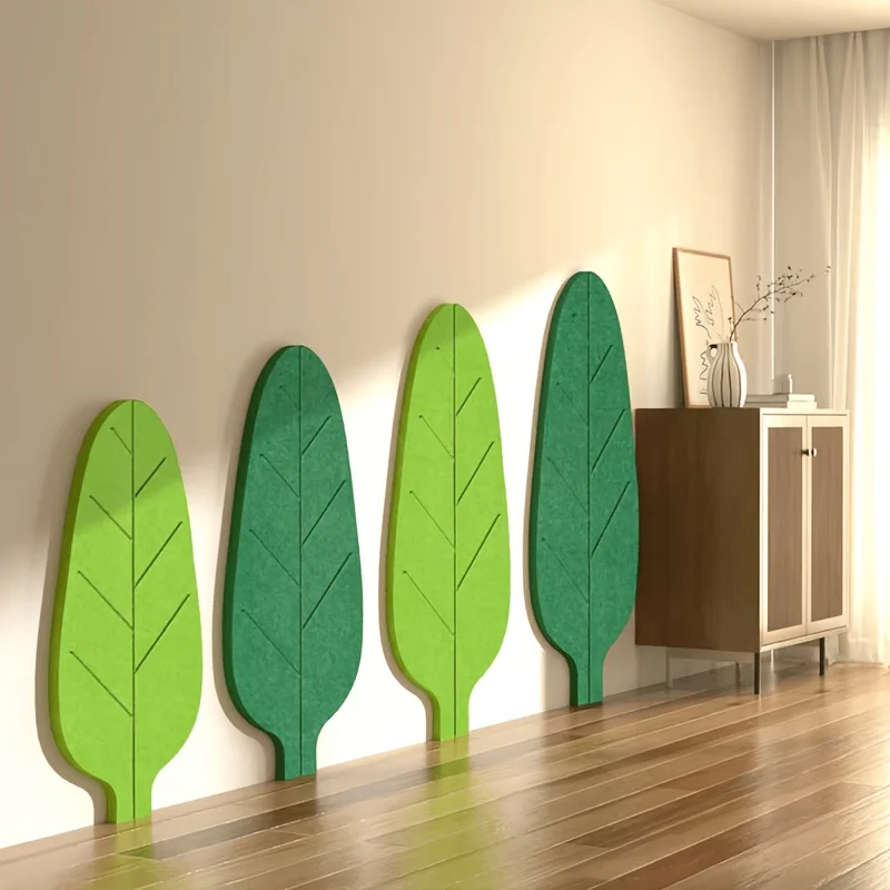 Felt Bulletin Board Decorative Pin Board Photo Background Board Self-Adhesive Wall Sticker Home Room Decoration
