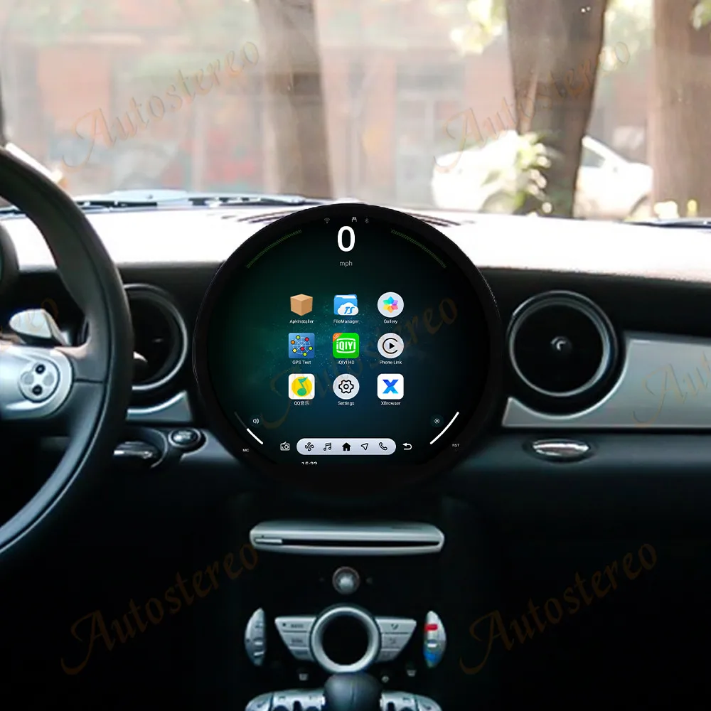 11.7 بوصة HD شاشة CarPlay أندرويد 14 لسيارات BMW mini 2007-2011 راديو السيارة مشغل وسائط متعددة نظام تحديد المواقع والملاحة رئيس وحدة ستيريو السيارات #1