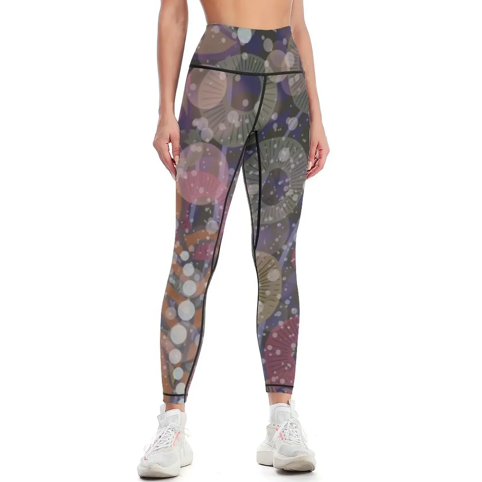 

Night Diving Leggings Women's high waist sport set Womens Leggings