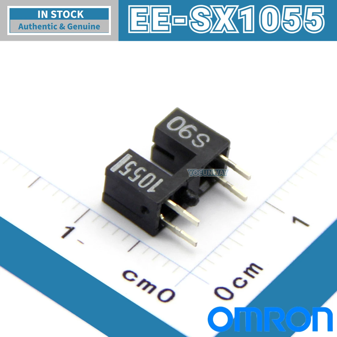 New Authentic Original Japan OMRON EE-SX1055 Transmissive Photoelectric Optical-Electronics Photomicrosensor