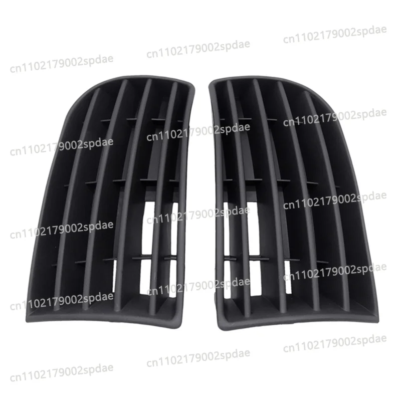 Front Bumper Fog Light Grille Cover No Hole Auto Exterior Replacement Trim Parts