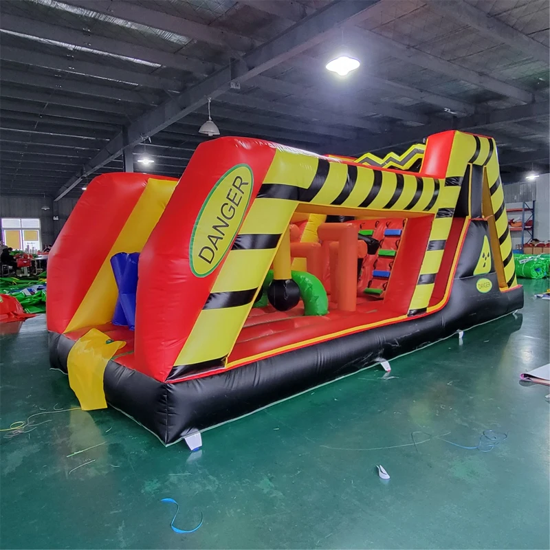 Inflatable Obstacle Course Outdoor Entertainment Inflatable Slide Combos For Kids Outdoor Fun