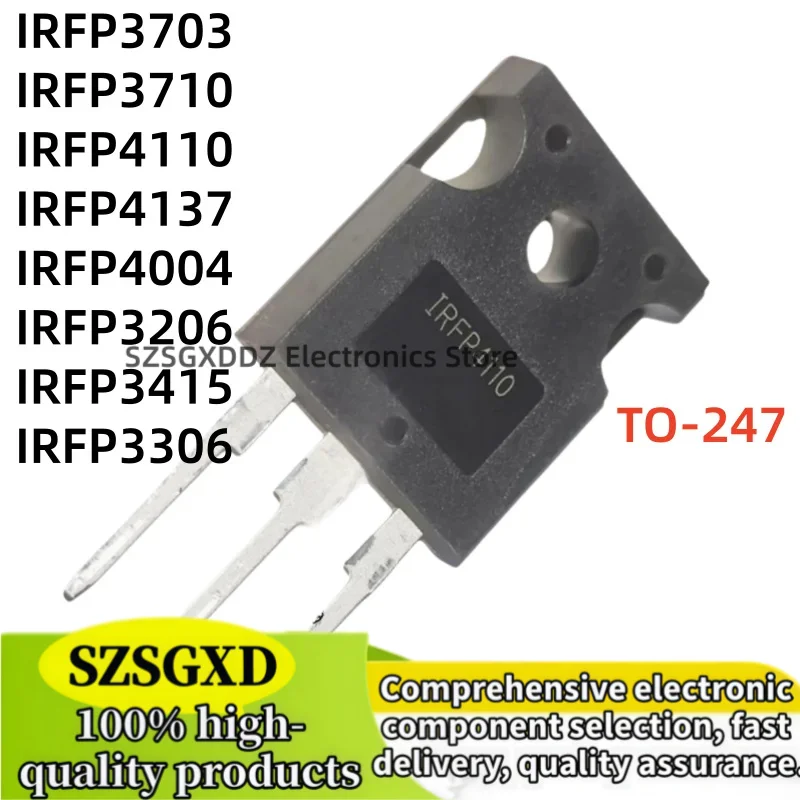 5-10Uds 100% nuevo IRFP4110 IRFP4137 IRFP3206 IRFP3306 IRFP3415 IRFP3703 IRFP3710 IRFP4004 TO-247 Field effect tube In Stock