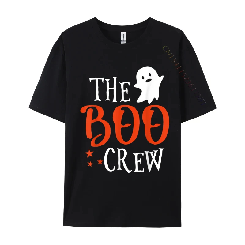 

The Boo Crew Scary Cute Ghost Halloween Tees Casual Cheap Casual Cotton Fabric Camisa Men Top T-Shirts Casual Tops & Tees