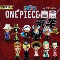 One Piece Nautical King Blind Box Anime Character Garage Kit Seal Collectible Mini Car Carrying Ornaments Desktop Decoration