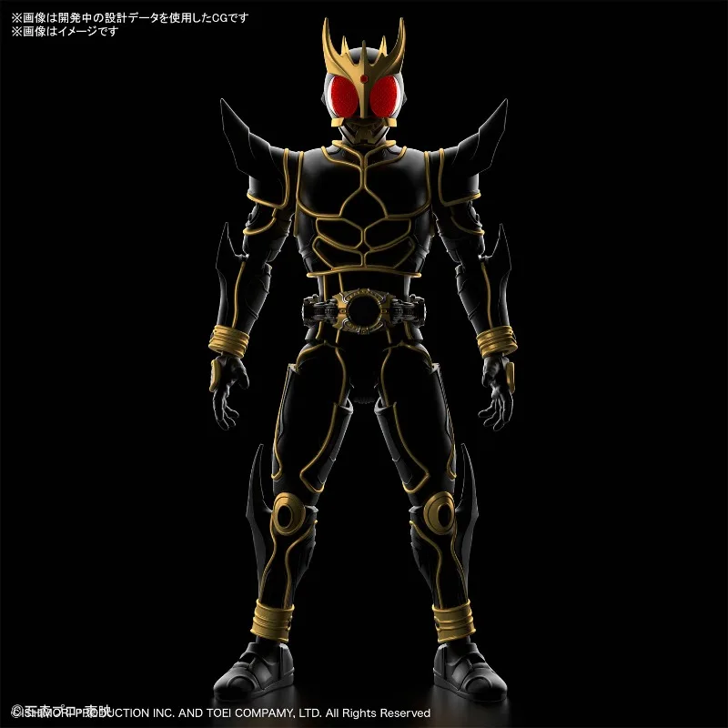 Bandai FRS Genuine Figure-rise Masked Rider Kuuga Action Anime Figure Ultimate Form Assemble Toy For Kids Gift Collectible Model