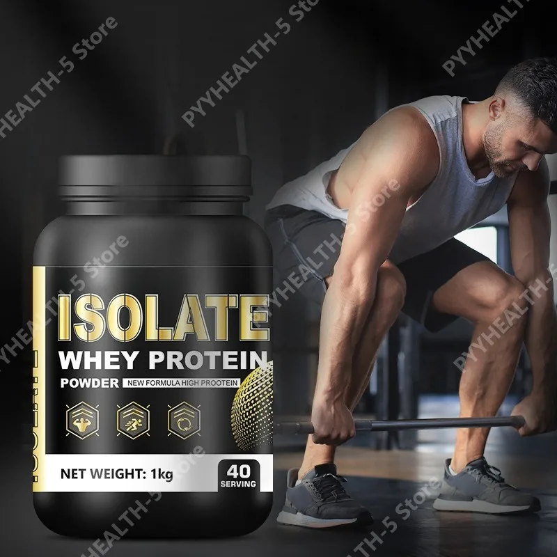 

Изолят сывороточного протеина, низкокалорийный, с низким содержанием углеводов, без ГМО, без глютена, 1000 г