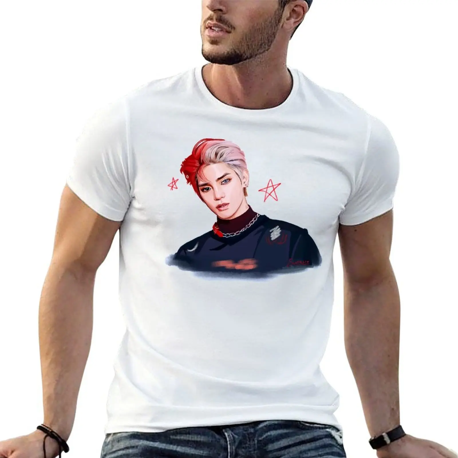 

for shirt shirts funny Todoroki t Taeyong custom cotton cotton man t T-Shirt man shirt t print