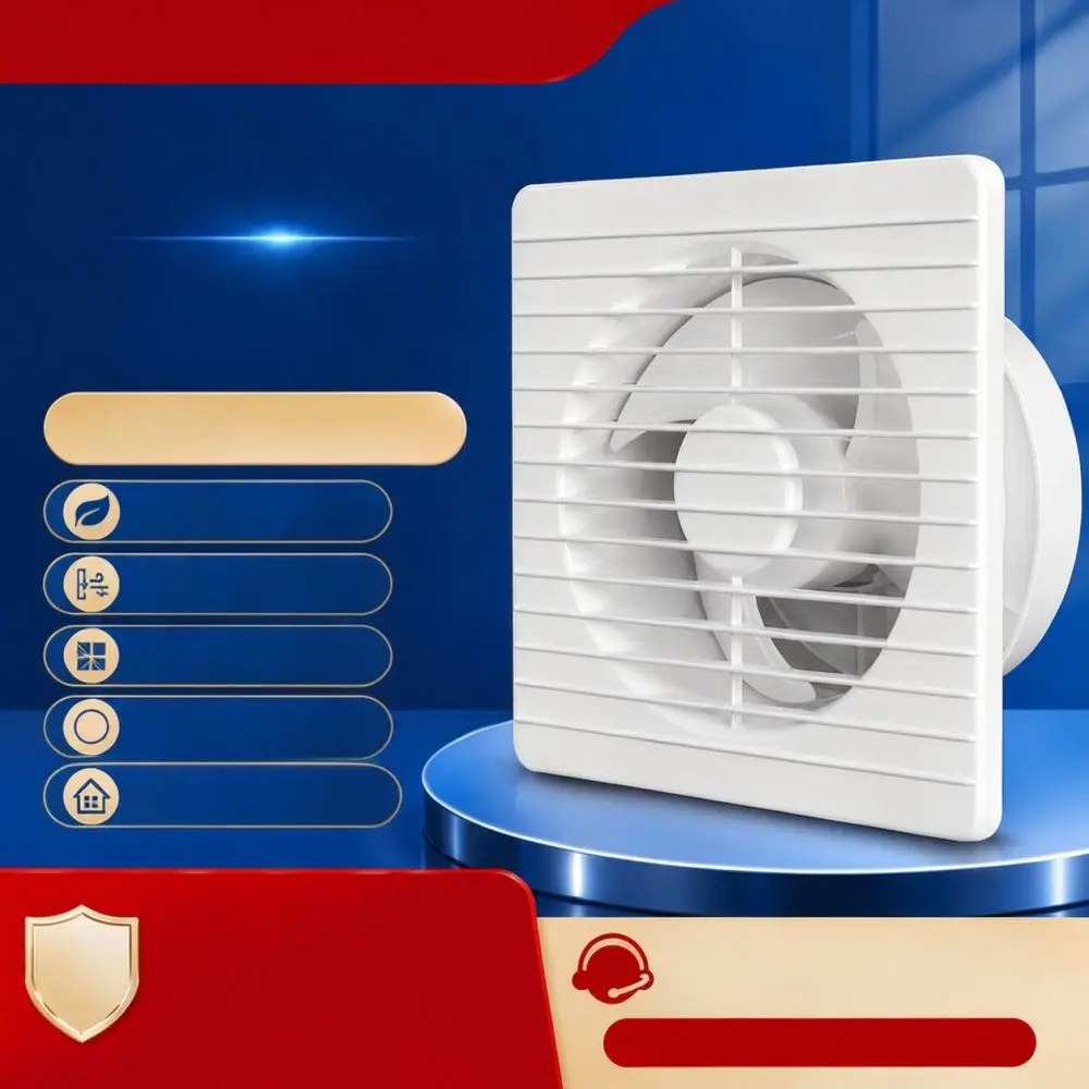 Bathroom Kitchen Exhaust Fan For Aoqian Window Mount Blower Ventilation System Quiet Air Extractor Home Supply