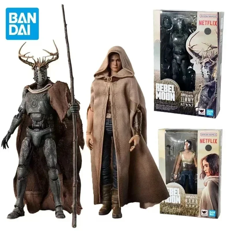 

In Stock Bandai Original Rebel Moon S.H.Figuarts SHF A Child of Fire Kora Jimmy PVC Anime Action Figures Model Toys Hoilday Gift