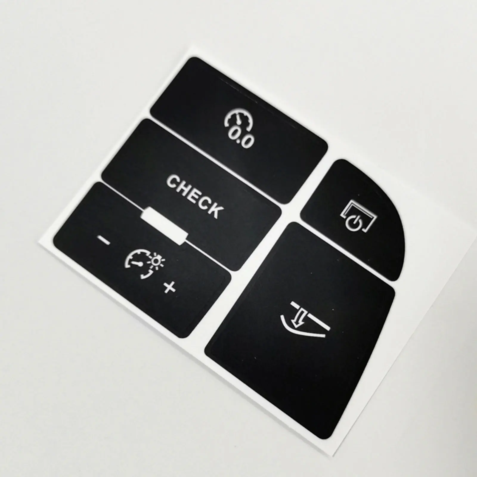 Suitable for Audi A6/A6L 05-11 central control glove box button repair sticker Dashboard Check view 5