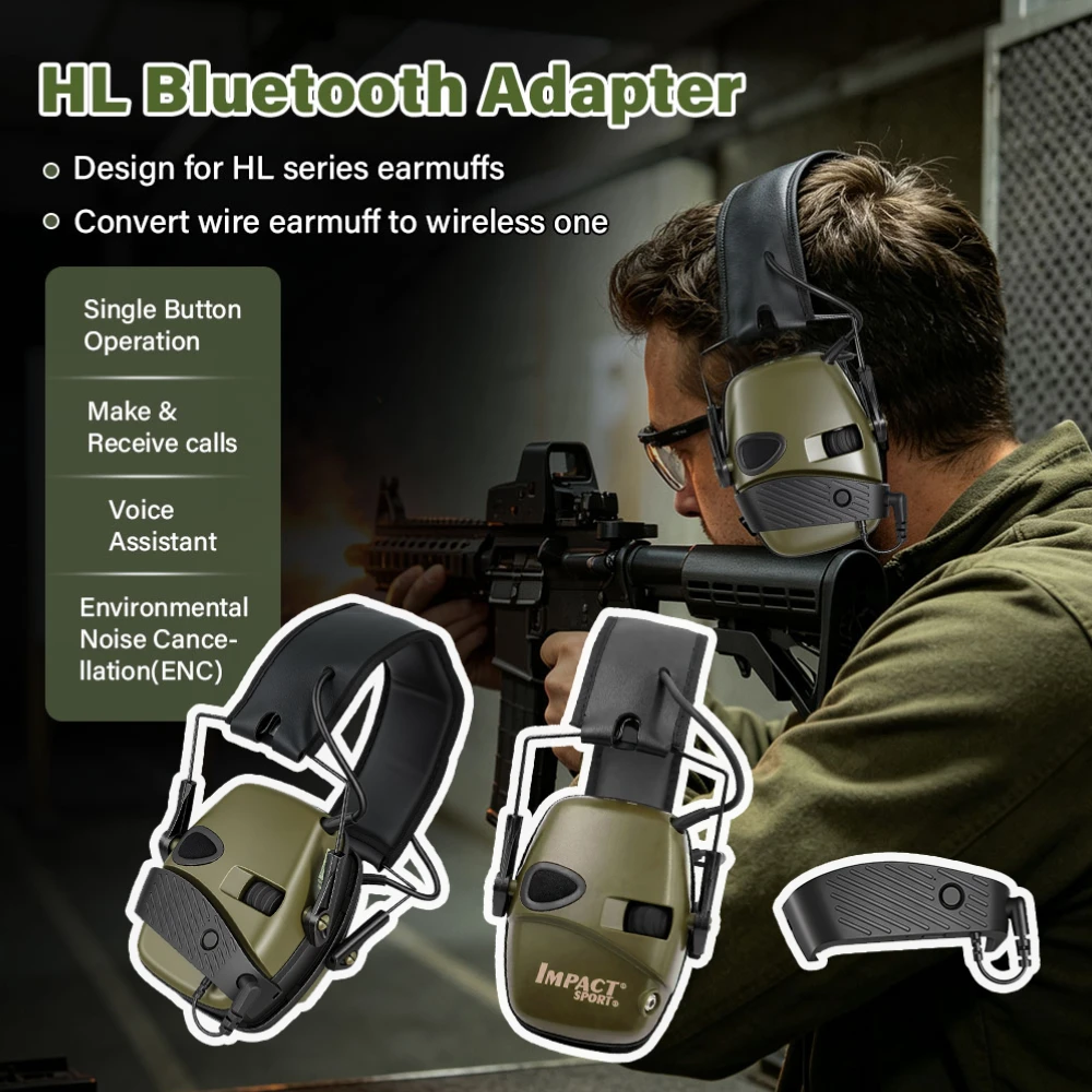 Electronic Shooting Earmuffs Active Noise Reduction Headphones Sound Amplification Hearing Protection For Hunting Outdoor