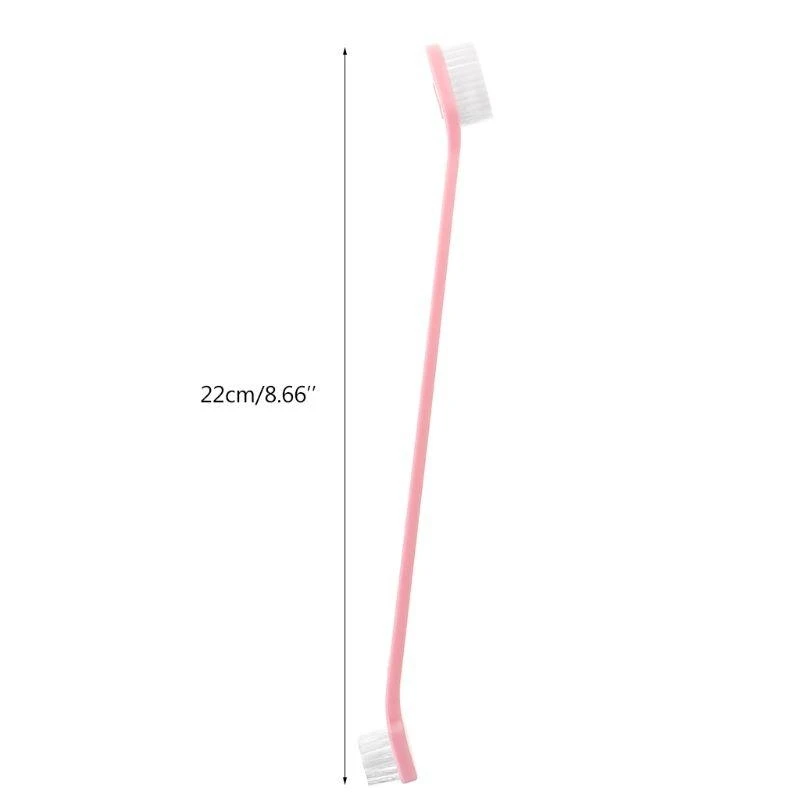 Doul-end Dog Toothbrush Home Pet Cleaning Tools Dental Care Supplies for Dog for