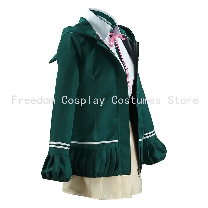 Аниме Danganronpa Nanami ChiaKi, парик для косплея, школьная форма Jk, игра Dangan Ronpa, костюмы на Хэллоуин для женщинx; 2'a, 6.h; 8'v,