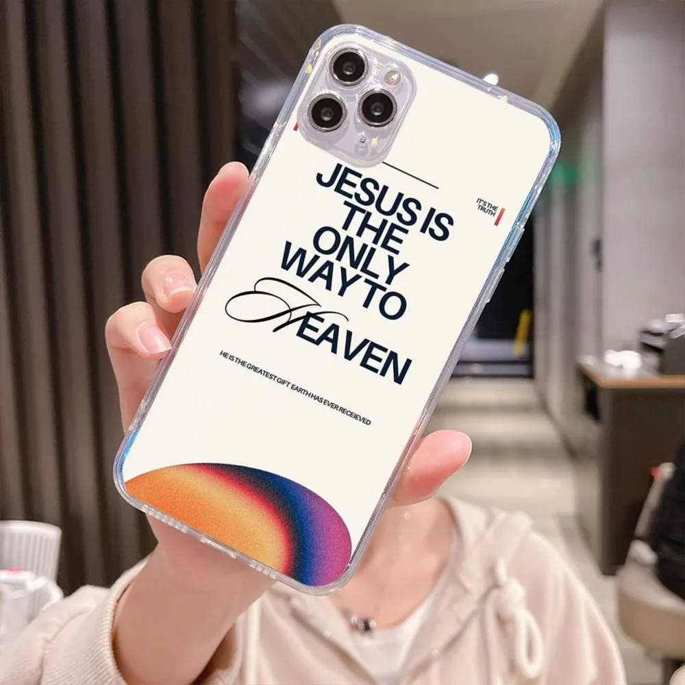 Bible Verse Philippians Jesus Christ Christian Phone Case For Iphone 15 11 13 14 Pro Max 7 8 Plus X Xr Xs Max Se2020 12mini Cove