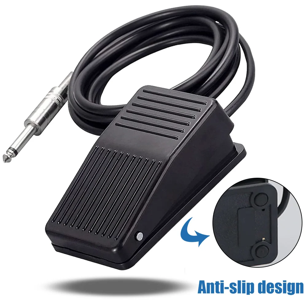 

Professional Black Tattoo Foot Pedal Tattoo Power Supply Switch Steel Foot Control with Cord for Tattoo Machine Tattoo Supply