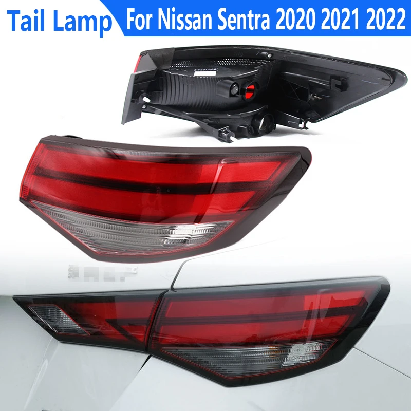 

Светильник для Nissan Sentra 2020-2022, задний стоп-сигнал, противотуманный сигнал поворота 265556LB0A NI2804121, 265506LB0A, NI2805121