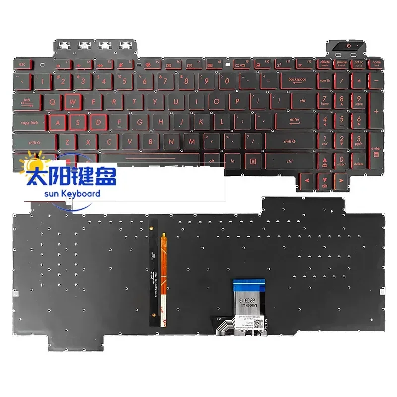 

Replacement Keyboard for FX86 Flying Fortress FX95G FX95D FX705 FX504 FX505G FX80