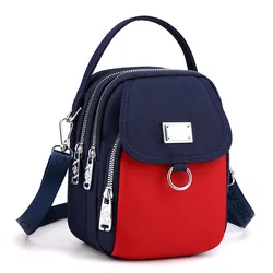 Small Shoulder Bag Women CrossBorder Supply Of Composite Fabric Leisure Mini Shoulder Bag Ladies Backpack Embroidered Han Pocket