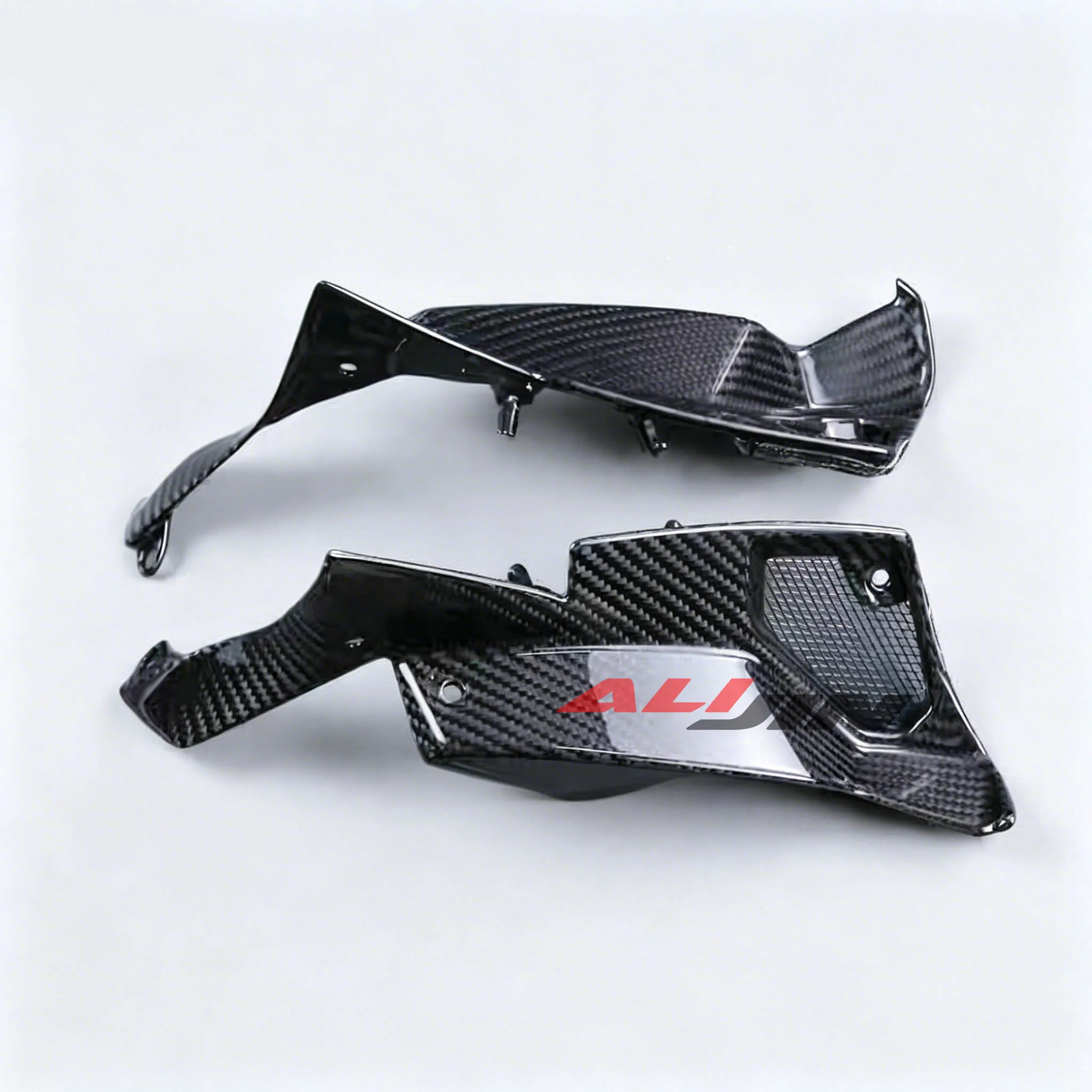 

Real Carbon Fiber For Kawasaki Z1000 2014-2024 Motorcycle Side Upper Dashboard Inner Front Intake Cover Fairing Panel Air Mesh
