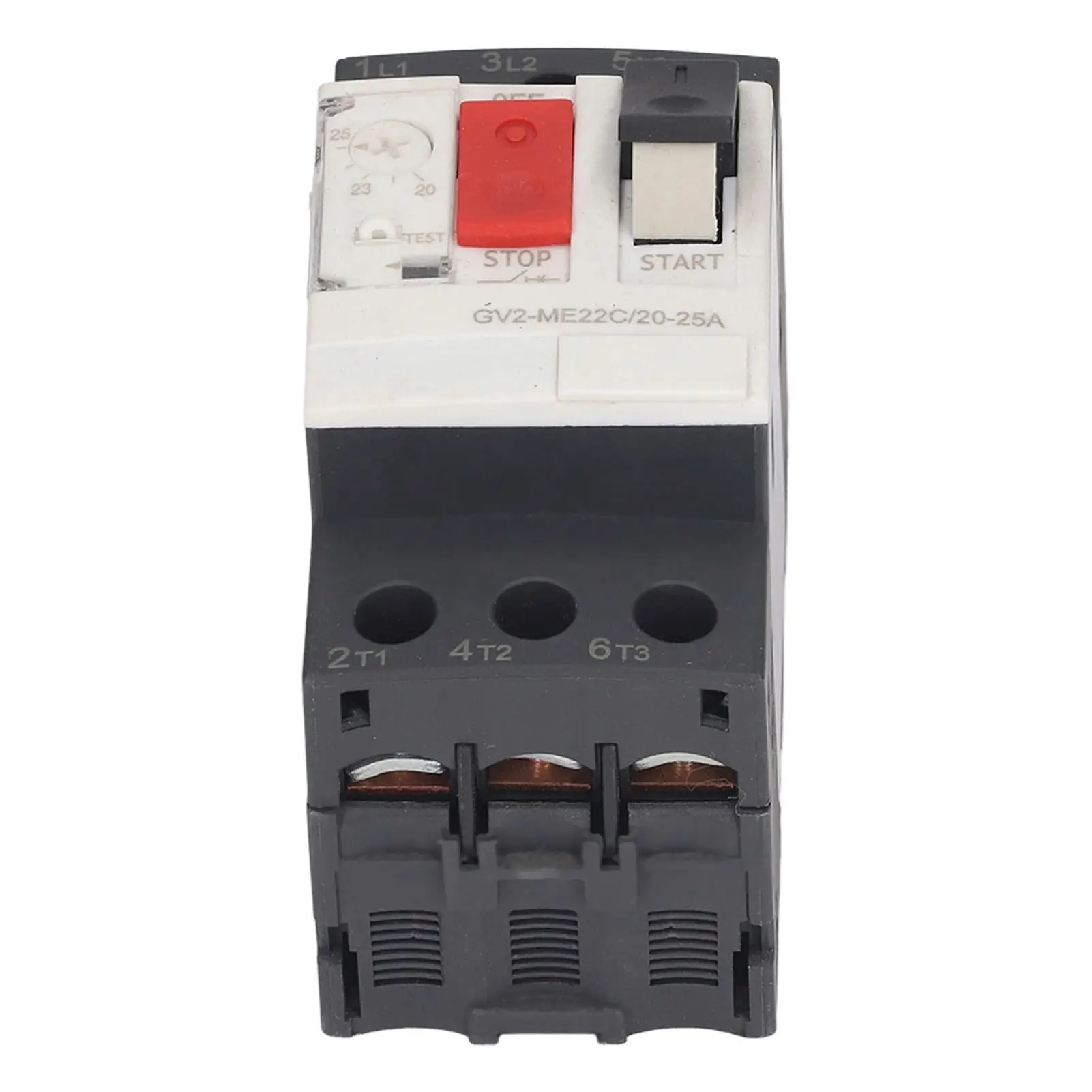 สามเฟสมอเตอร์ Circuit Breaker Overload สวิทช์ปุ่ม AC 690V GV2ME22C 20A TO 25A