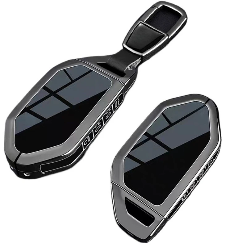 

Premium Zinc Alloy Key Cover Case for KIA K3/K5/Sonet/Stonic/KX5/Sportage/EV5/Seltos/K4 - Protective Key Fob Shell Key Bag Chain