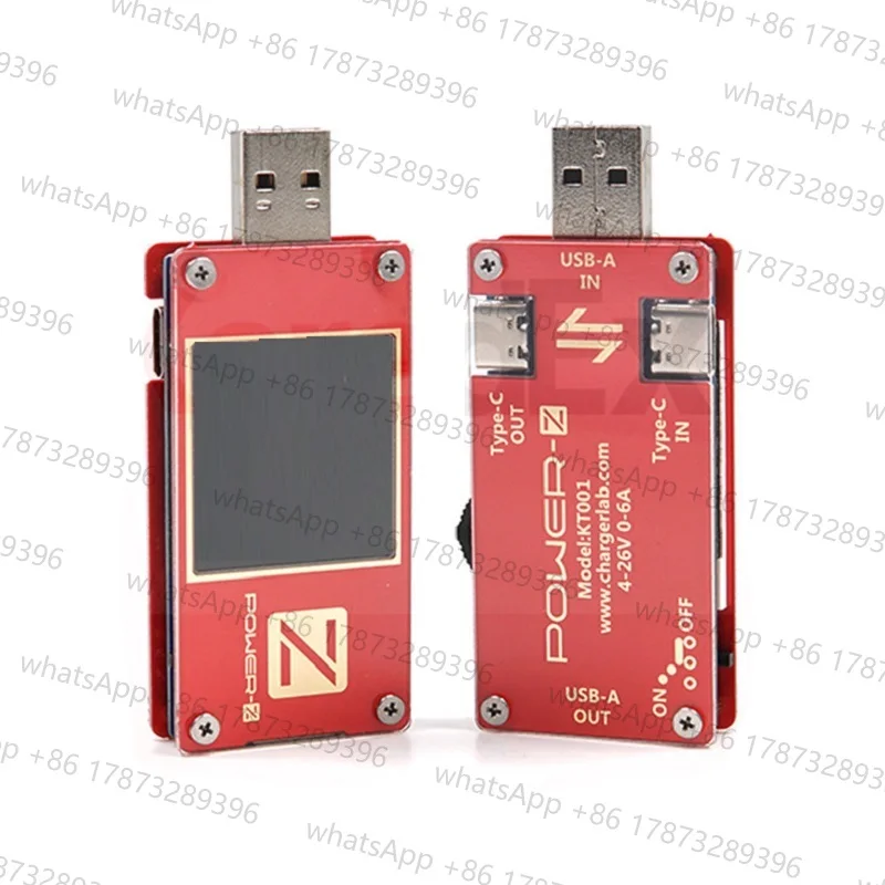 Тестер USB PD ChargerLAB POWER-Z с идентификацией MFi, прибор для измерения PD KT001