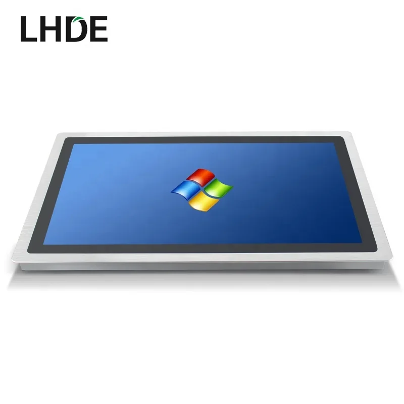 003 12 polegadas 1024*768 HMI Monitor de tela plana industrial 500nits Eembedded Industrial Capacitivo/ResistivoTouch Screen Mon