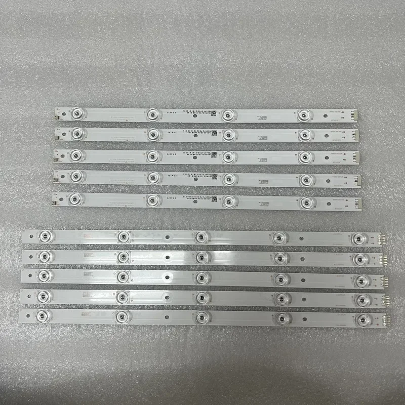 5pcs LED Backlight Strip For Sharp LC-43UI8652E LC-43CUF8472ES LC-43CUG8462KS LC-43CUG8461KS LC430EQY-SHM1 RF-AJ430E30-0901S-08