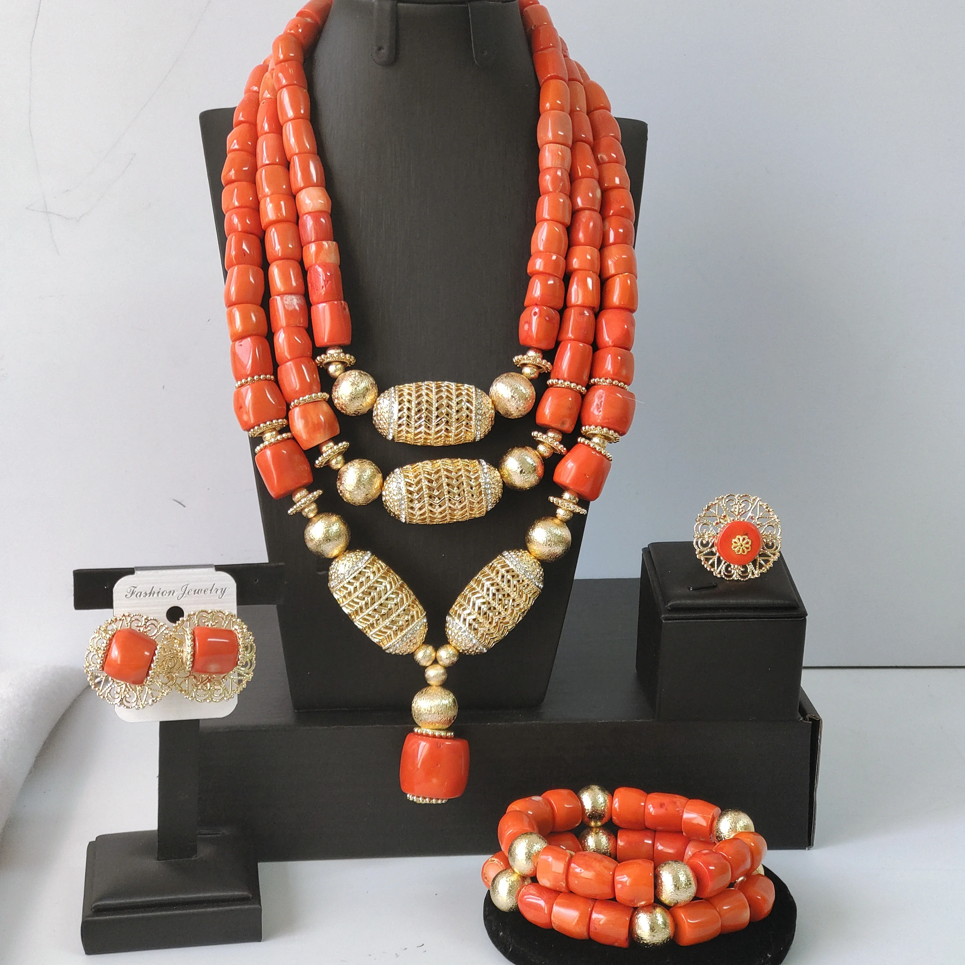 

coral beads natural original nigerian
