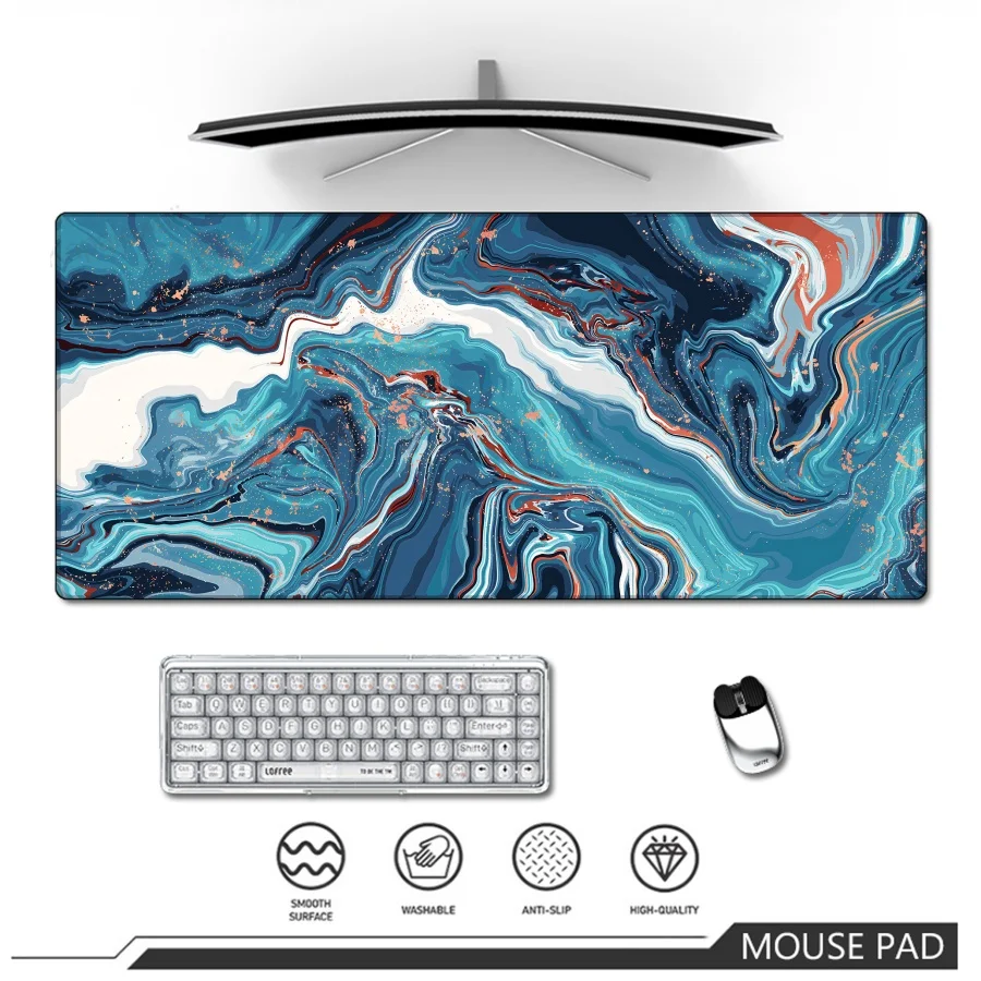 Mouse Pad Strata Liquid Grande Mousepad Large Game Mouse Mat Mausepad Desk Mat Gaming XXL Pc Accessories Keyboard Pads