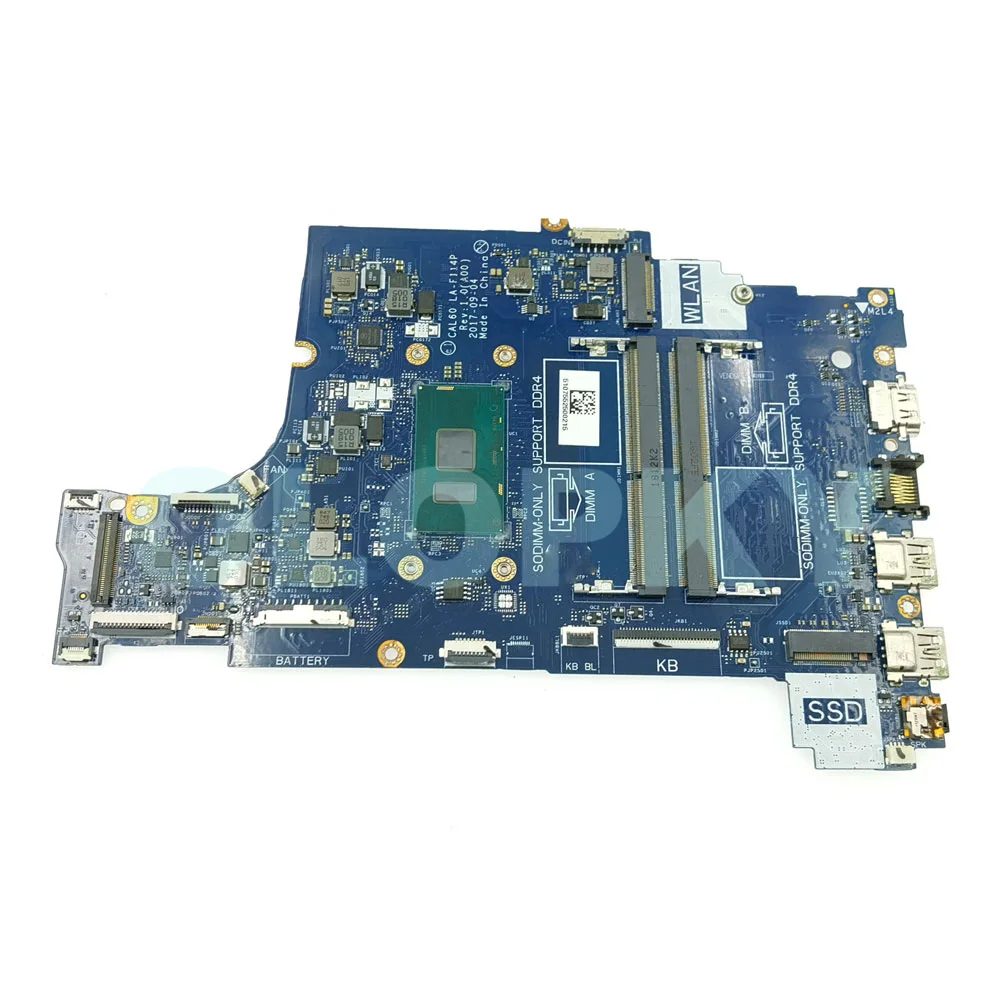 BAL21 LA-D802P pour Dell Inspiron 15 5567 5767 Ordinateur Portable Carte Mère avec I3-6006U I5-6200U I7-6500U I7-7500U CPU CN-0DG5G3 081YW5