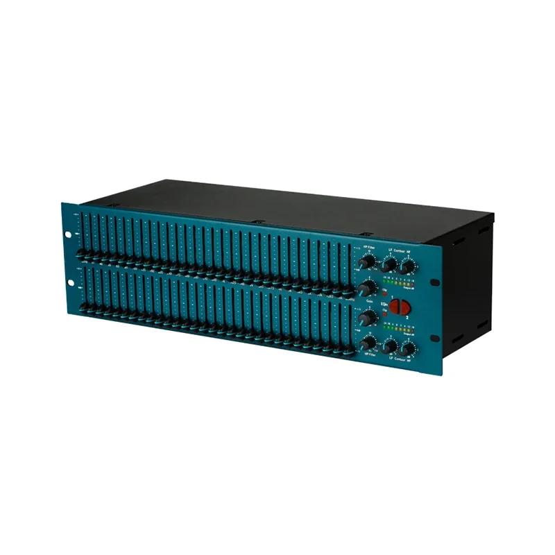 Betagear Dual 31 Band Stereo Equaliser FCS966 Loudspeaker Management Graphic Equalizer Audio Professional Musical Instruments