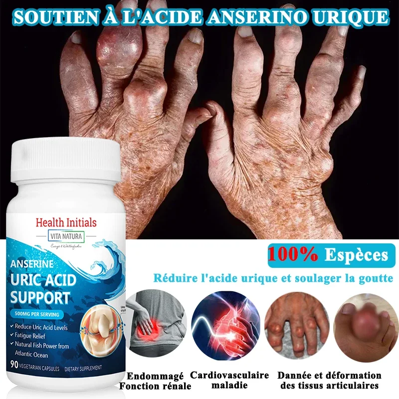 Arthritis Relief Capsules Reduce Uric Acid, Relieve Joint Swelling, Inflammation, Pain And Stiffness,Anserine