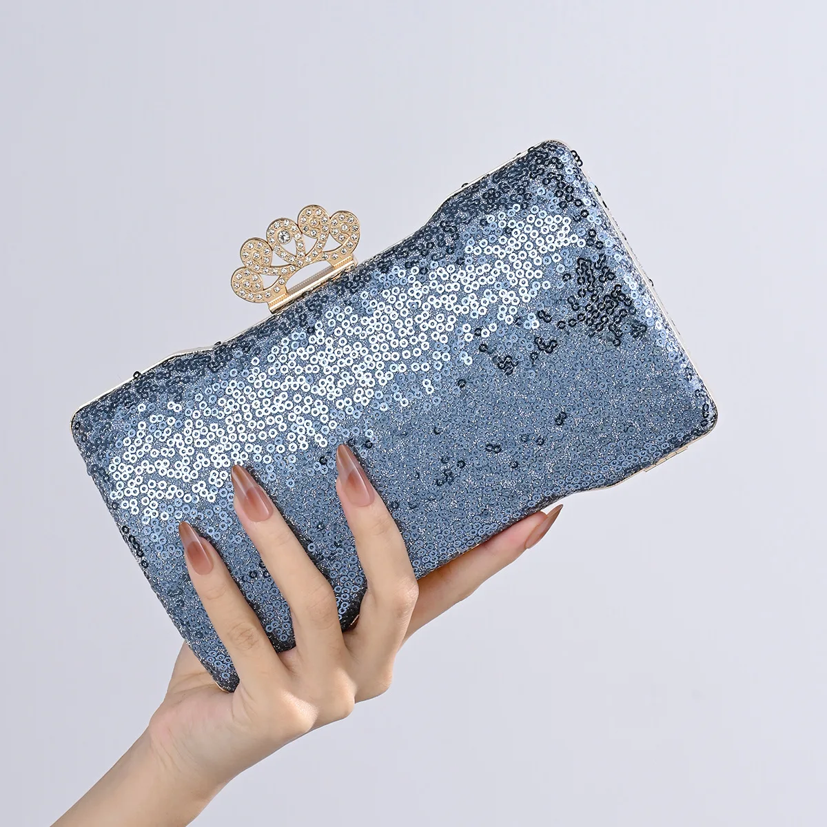 

Fashion Sequin Evening Bags For Women Luxury Shoulder Crossbody Bags Chain Party Wedding Clutch Purse Handbags