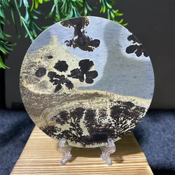 Natural Crystal Slab Picture Stone Sculpture Beauty Healing Minerals Specimen Reiki Section Home Decoratio