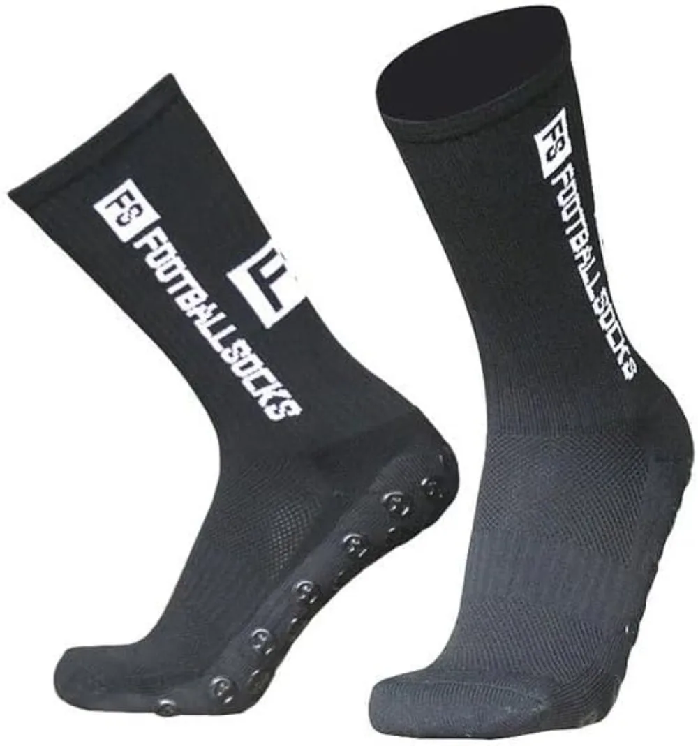 

2-Pcs Performance Grip Socks: Advanced Moisture-Wicking Athletic Socks for Running, Training & Daily Wear. Non-Slip Fit.